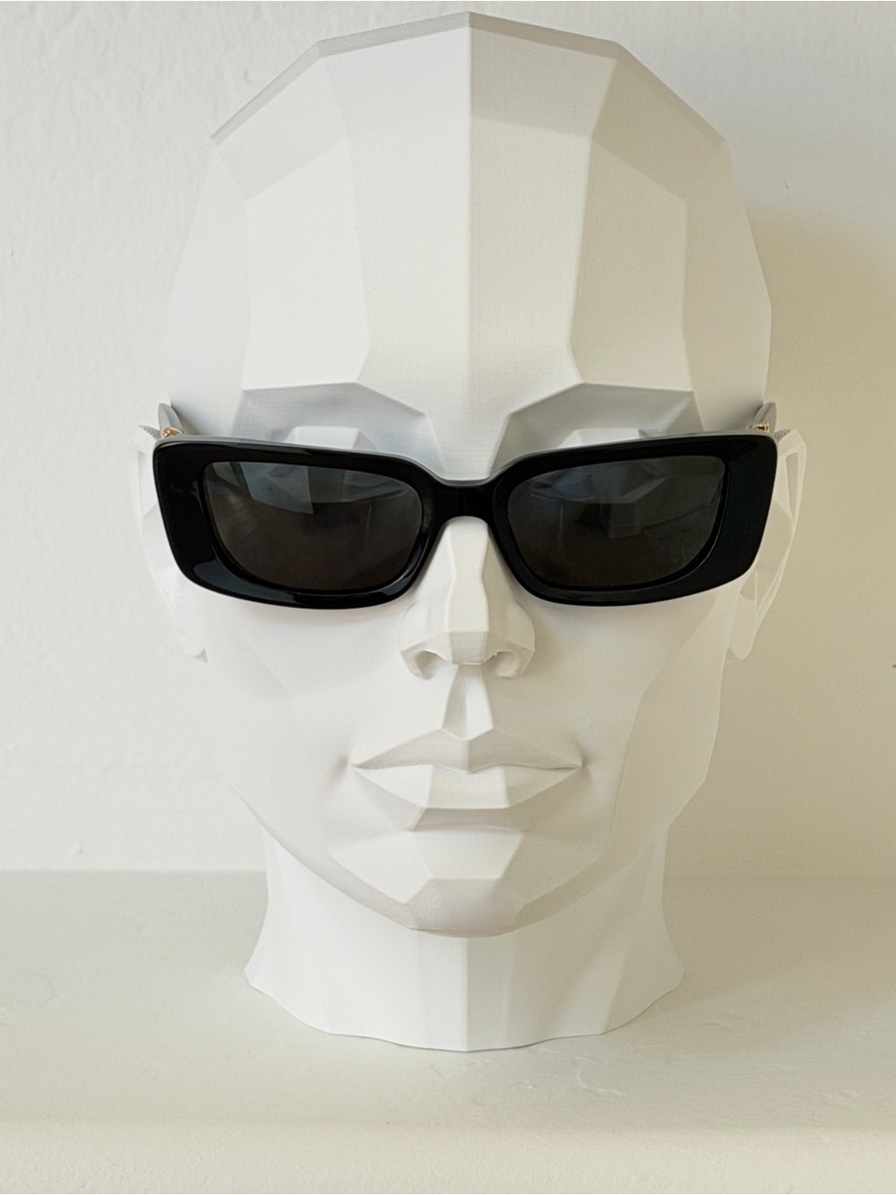 🖤Versace Black and Gold Rectangular Sunglasses